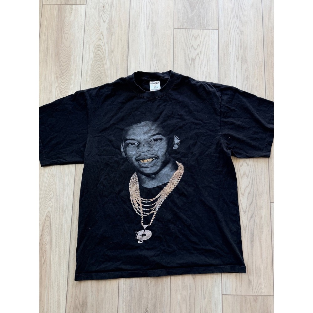 Shaka Wear Jay-Z Graphic T-Shirt Mens XL Black Gold Chain Super Max Heavy